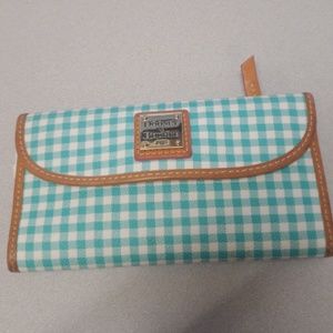 Leather Dooney and Bourke wallet clutch